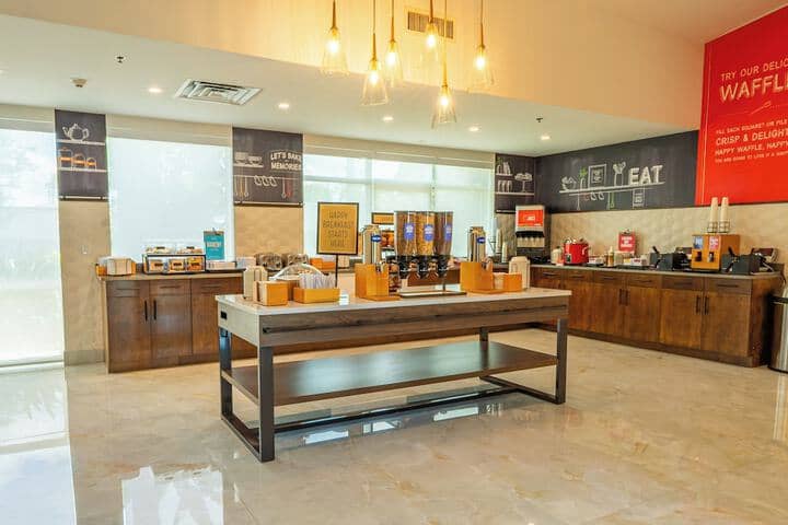 Breakfast buffet